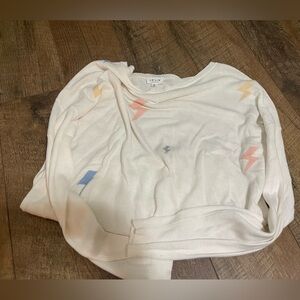 Lightweight lightning bolt sweater!!